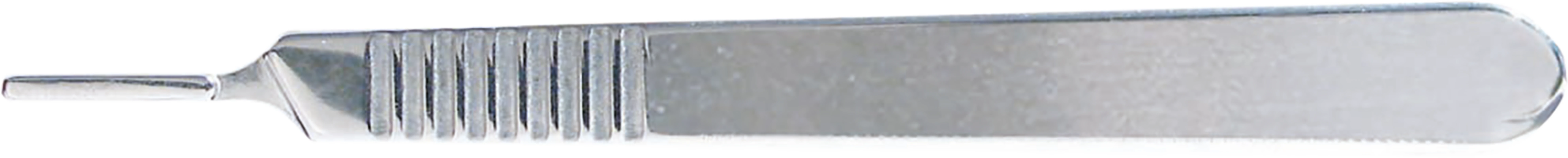Skalpellgriff Stück Skalpellgriff Nr. 3, Länge 12,5 cm, obere Breite 2 mm