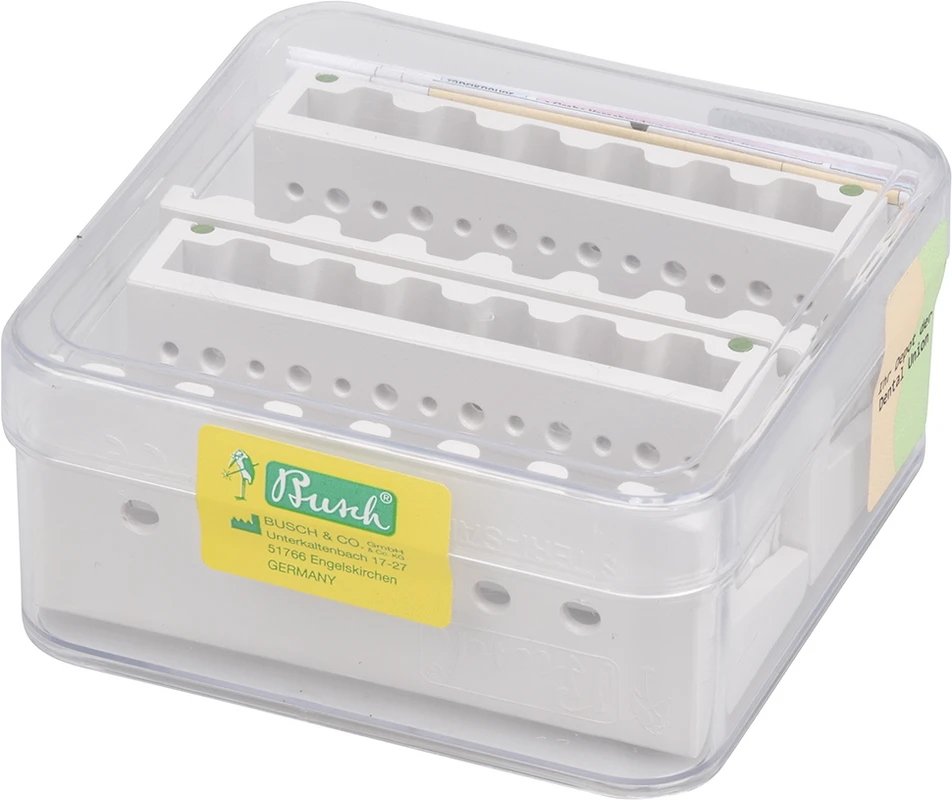 STERI-SAFE wave Packung 2 Ständer mit Silikonband grün, 76 x 30 x 33 mm