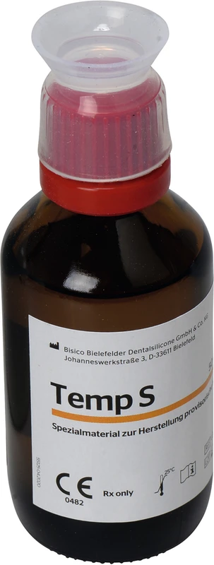 Temp S Packung 100 g Pulver universal, 50 ml Flüssigkeit, 1 Mischbecher