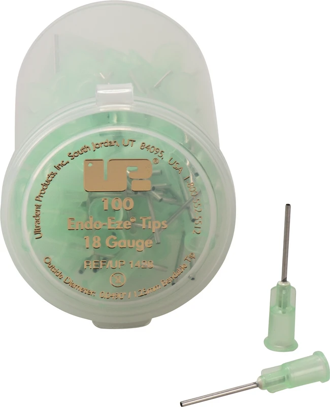 Endo-Eze™ Tips Packung 100 Stück 18ga, L. 19 mm, Ø 1,25 mm