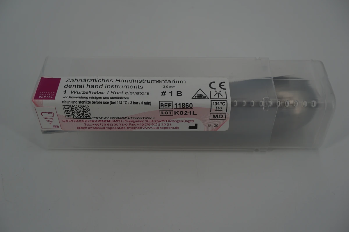 KKD® Wurzelheber Bein Stück 11860, rund, 3 mm