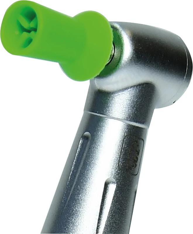 Farbige Prophy Cups Packung 120 Stück waldgrün lamellenförmig, hartes Gummi, Latch Type