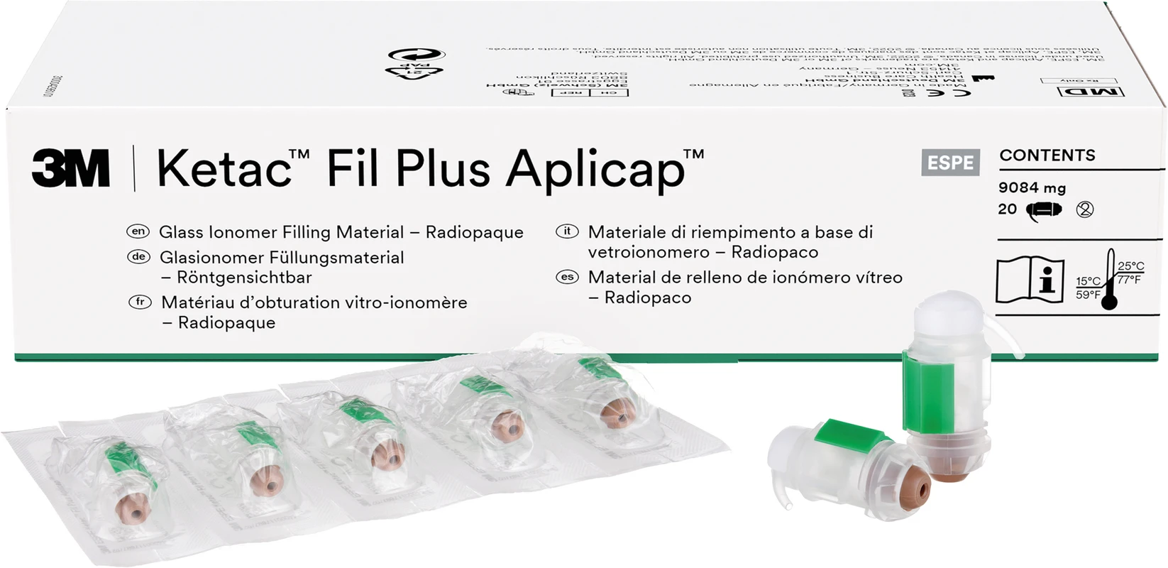 Ketac™ Fil Plus Packung 20 Kapseln A3