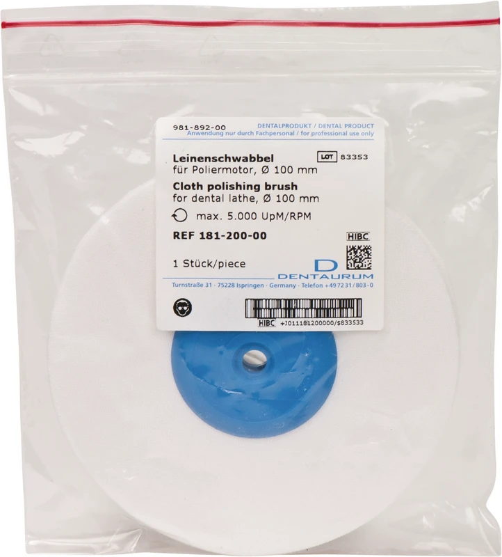 Leinenschwabbel Dentaurum