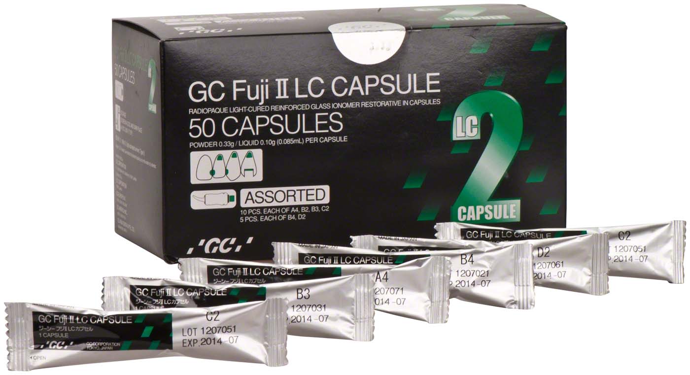 GC Fuji® II LC Capsule Improved Sortiment GC Fuji® II LC Capsule Improved GC