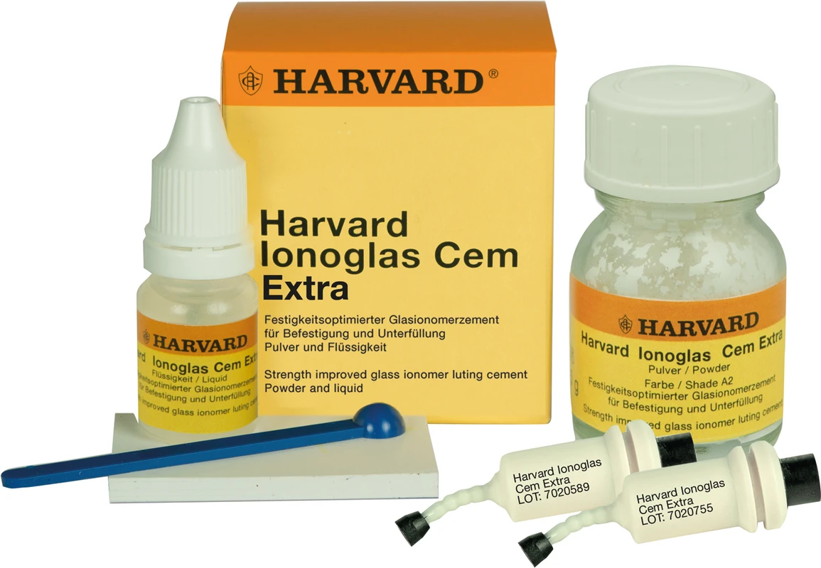 Harvard lonoglas Cem Extra Originalpackung 15 g Pulver universal, Zubehör