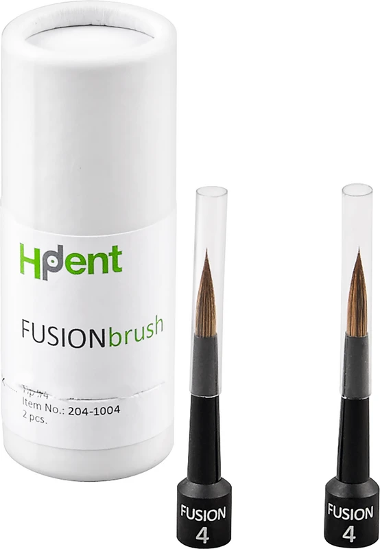FUSION.brush Packung 2 Pinselspitzen Größe 4