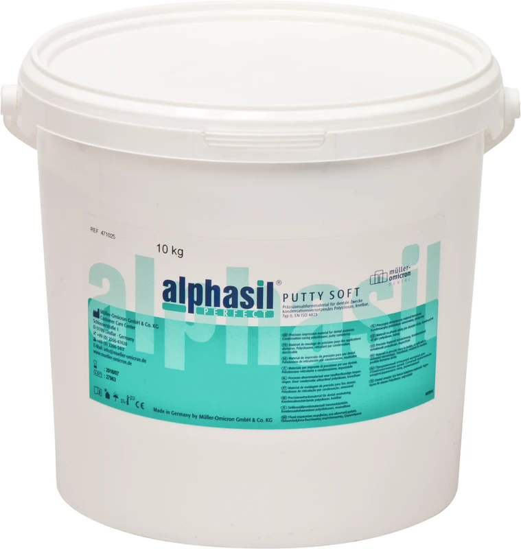 alphasil® PERFECT Eimer 10 kg PUTTY SOFT, weiß