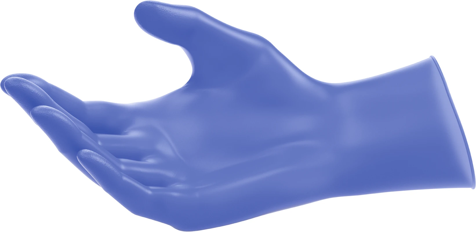 MICRO-TOUCH® Nitrile Accelerator-Free Packung 100 Stück puderfrei, blau, L