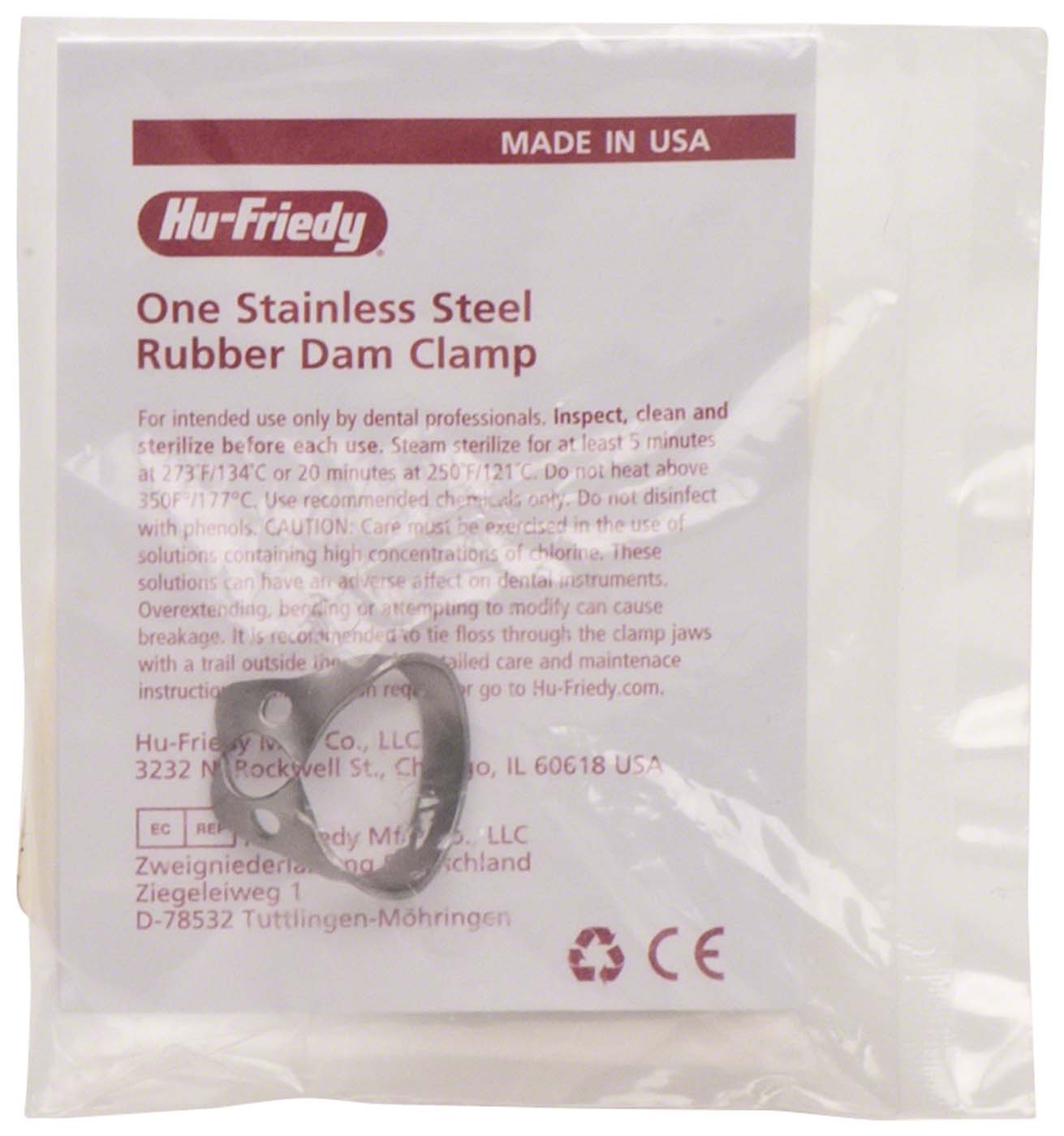 Kofferdam-Klammern Hu-Friedy