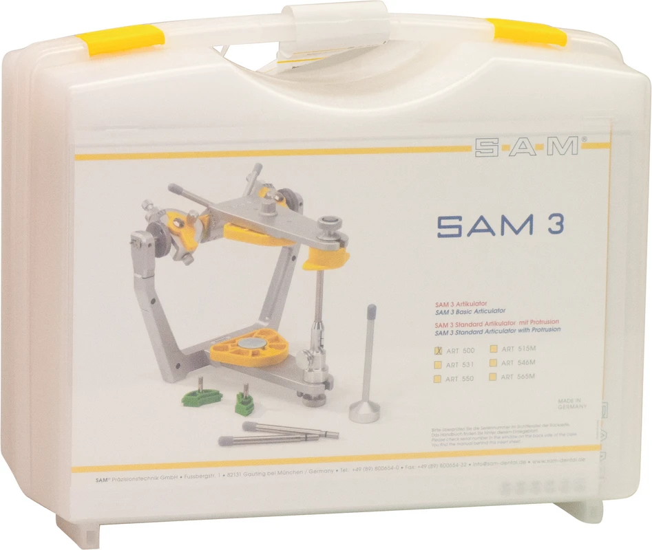 Artikulator SAM® 3 Basic Stück Basic, für Schraubmontageplatten-Systeme