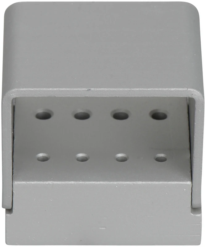 Eco Bloc Stück silber, MX für 8 Löcher (4 x RA, 4 x FG)