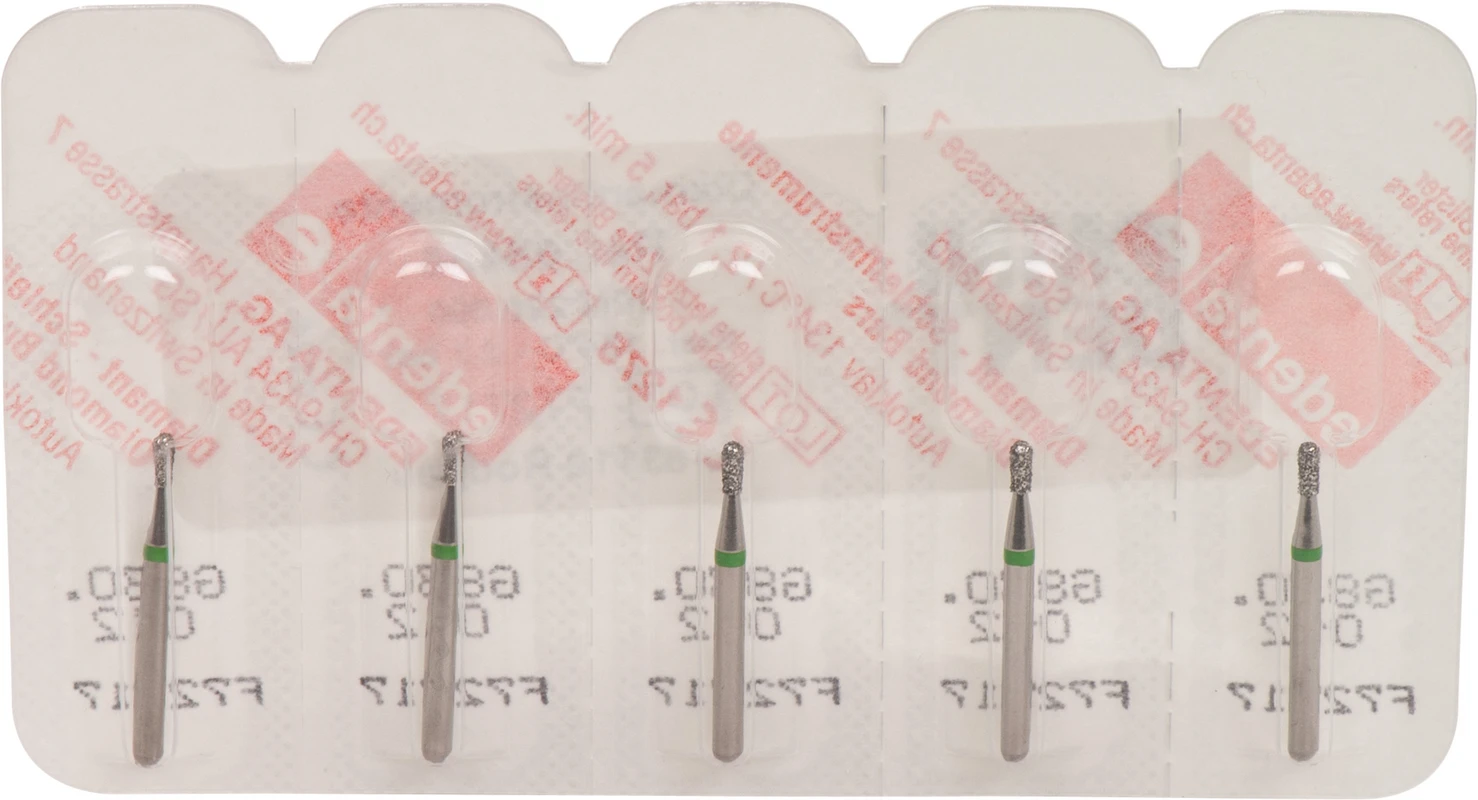 Omni Diamanten 808 Packung 5 Stück grün ISO 012