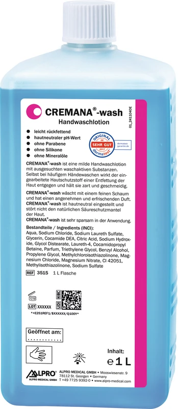CREMANA®-wash Flasche 1 Liter