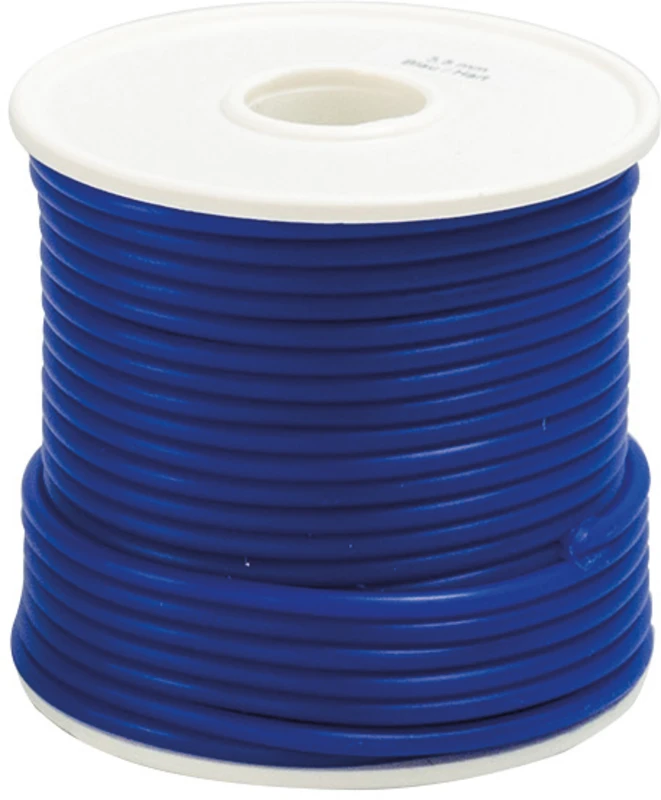 Wachsdraht Rolle 250 g blau, hart, Ø 2 mm