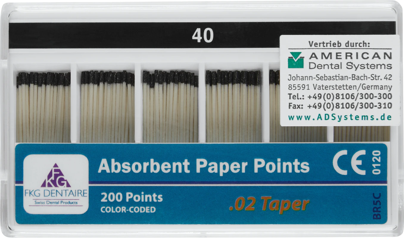 FKG Paper Points American Dental