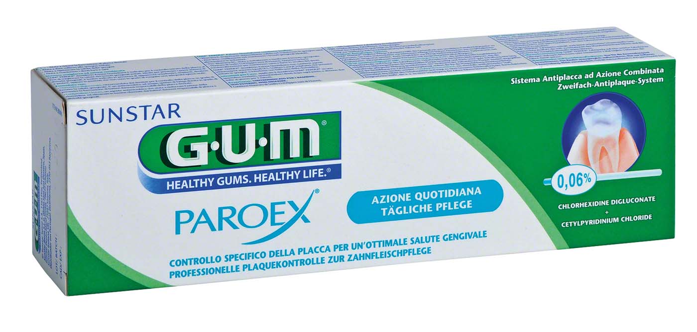 GUM® PAROEX® Zahnpasta 0,06% CHX SUNSTAR Deutschland