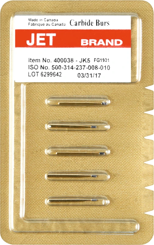 Bohrer FG 1931 Packung 5 Stück Birnenförmig, FG, 1,6 mm, ISO 010