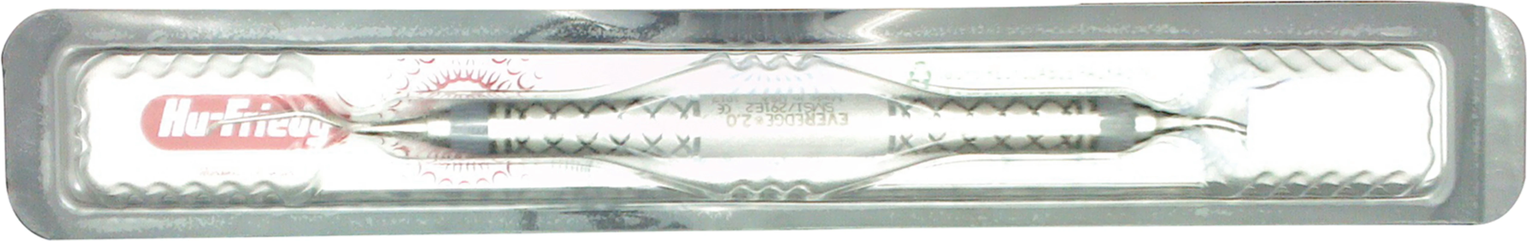 Küretten Gracey Mikro Mini Five EverEdge™ 2.0 Stück Figur 1/2, oral/labial, Griff #9, grau
