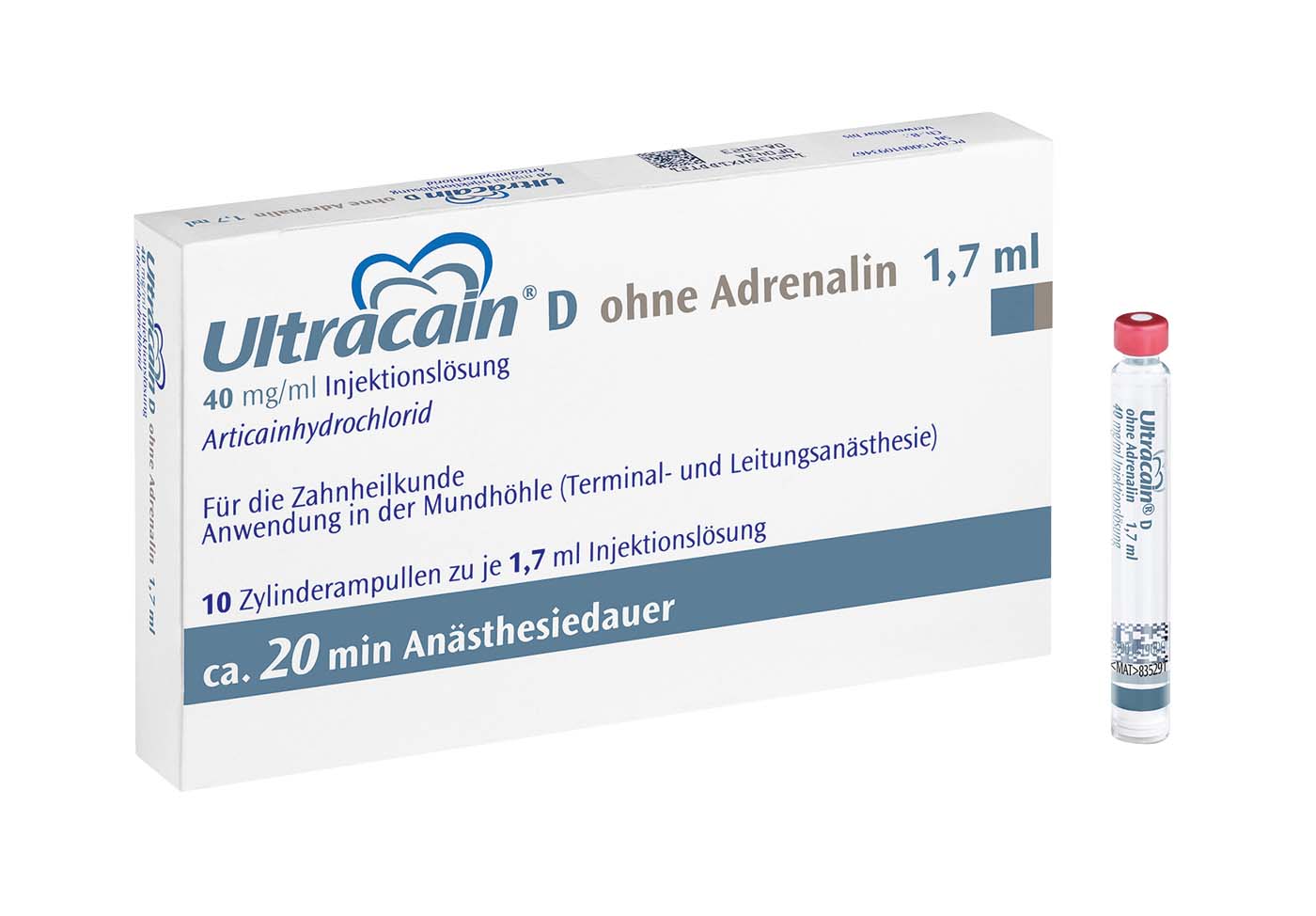 Ultracain® D ohne Adrenalin Septodont