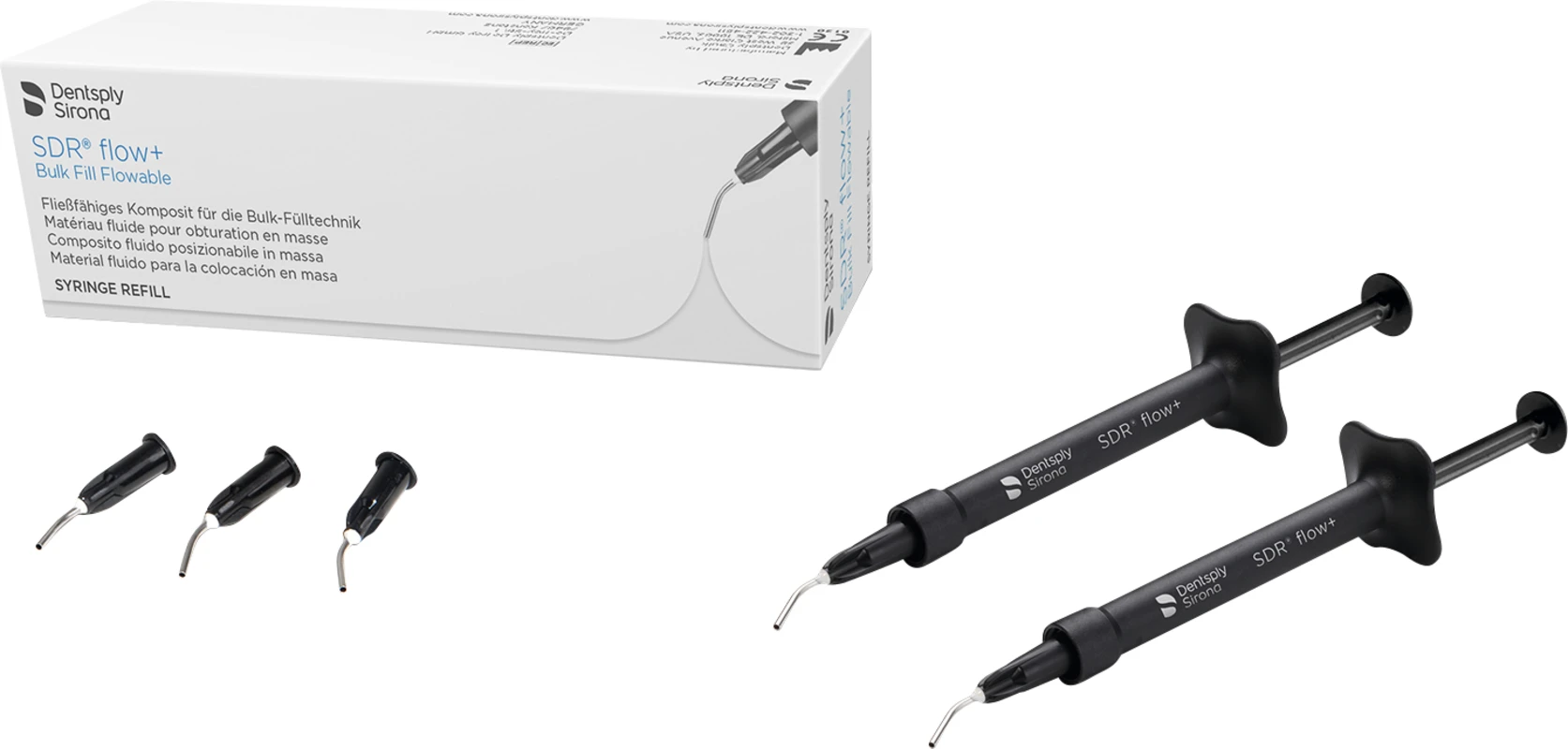 SDR® flow+ Packung 2 x 1 g Spritze universal