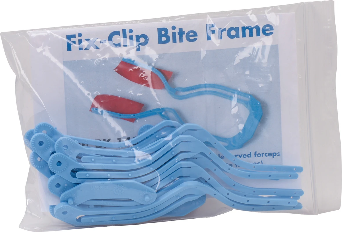 Fix-Clip Packung 10 Stück blau, BK 143