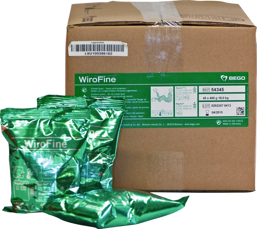 WiroFine Karton 45 x 400 g Beutel