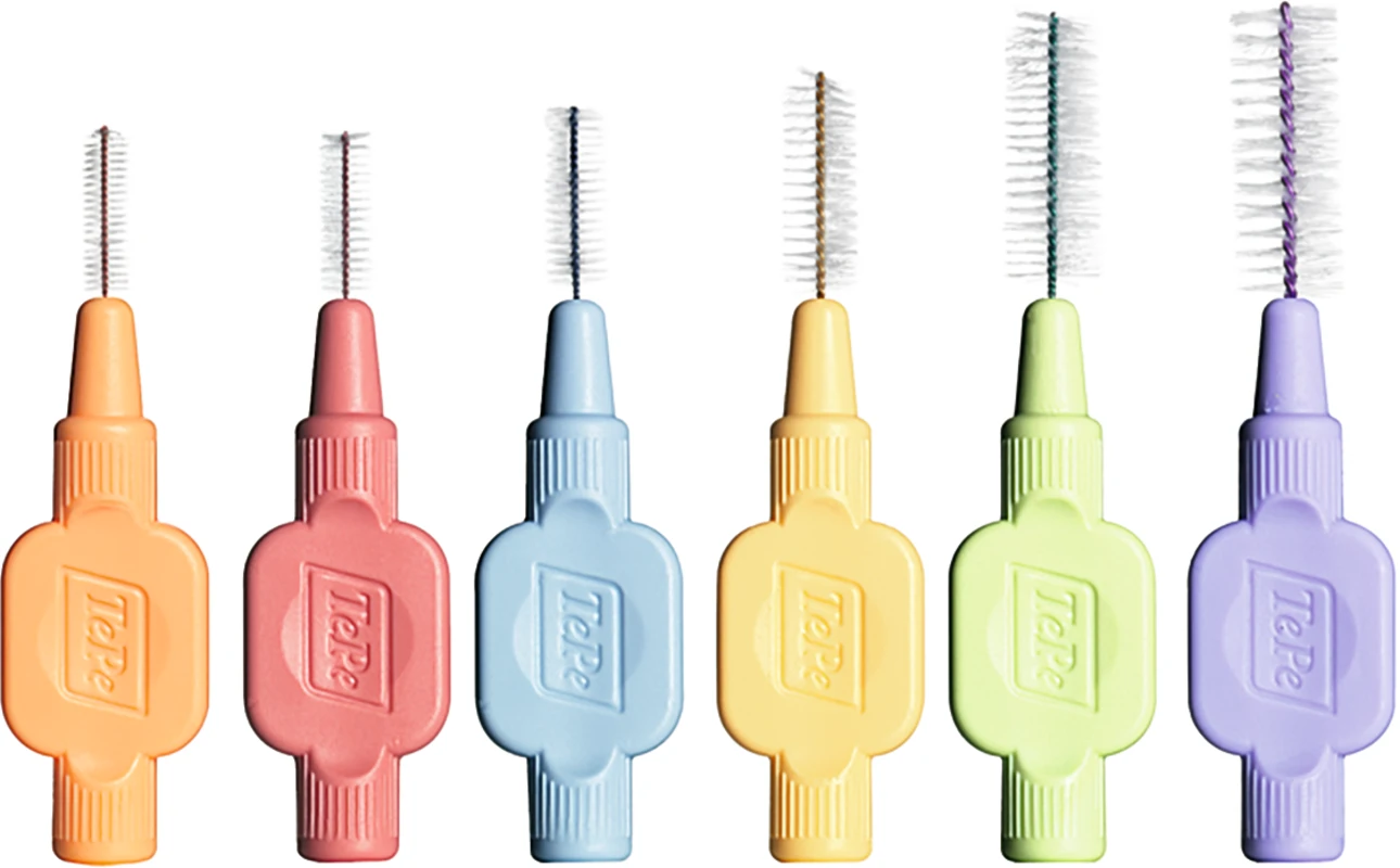 TePe® Interdentalbürsten Extra Soft Packung 8 Stück orange, Ø 0,45 mm