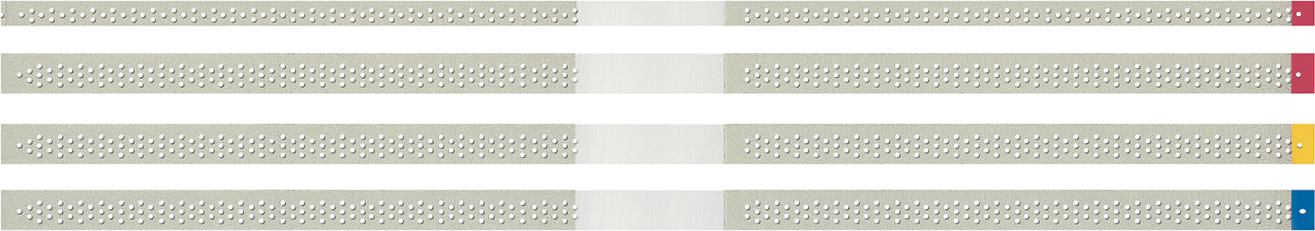 EVE DIASTRIPS Packung 9 Stück 2,5 x 150 mm, grob 45 µm
