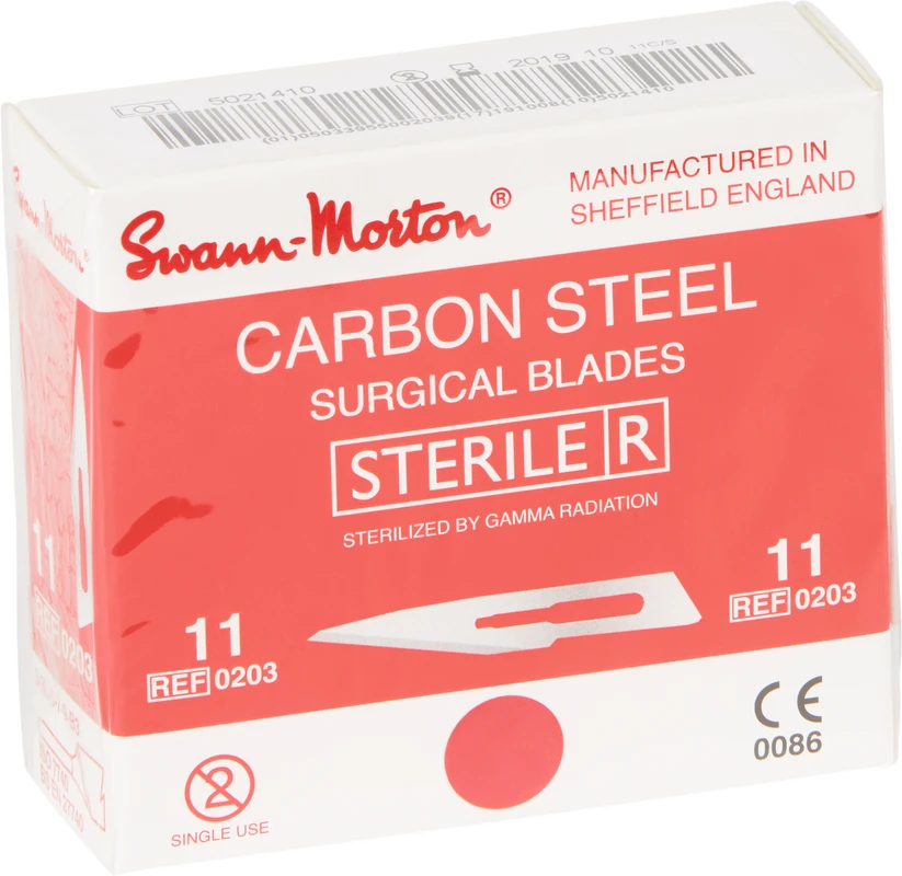 Swann-Morton® Skalpellklingen Packung 100 Stück Nr. 11