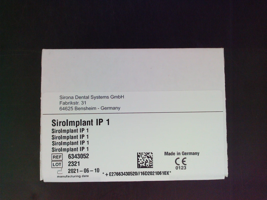 SiroSon, SiroSonic, PerioSonic Zubehör Stück SiroImplant IP1