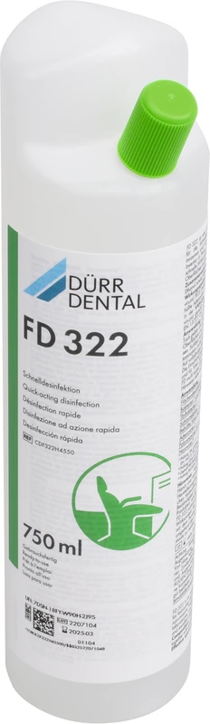 FD 322 Schnelldesinfektion Flasche 750 ml, für Hygowipe Plus