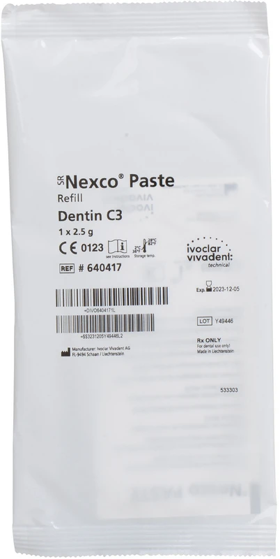 SR Nexco® Spritze 2,5 g Paste dentin C3