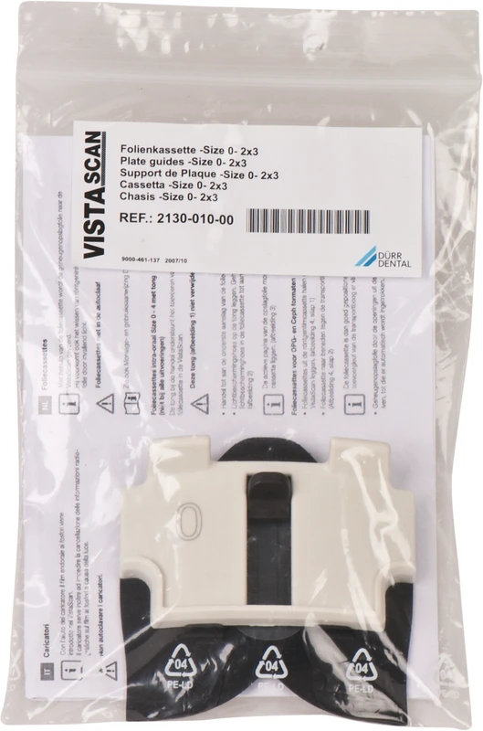 Speicherfolien VistaScan Plus Stück Folienkassette für Speicherfolie Größe 0, (2 x 3 cm)