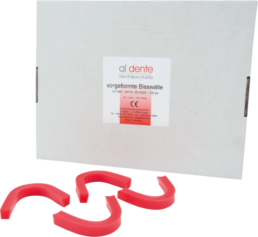 Bisswällen Packung 100 Stück hart