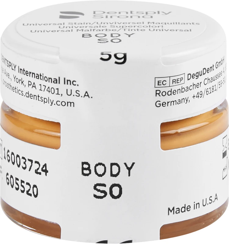 DS® universal Malfarben Packung 5 g body stain S0