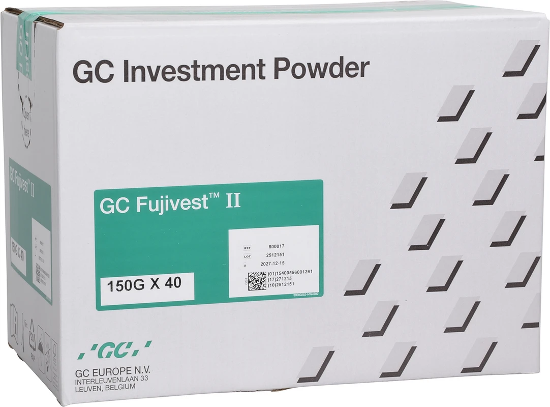 GC Fujivest II® Karton 40 x 150 g Beutel