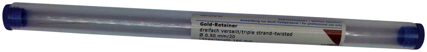 Gold Retainerdraht Dentaurum