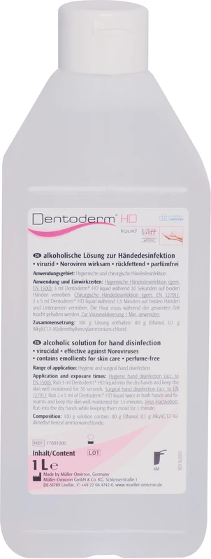 Dentoderm® HD liquid Flasche 1 Liter