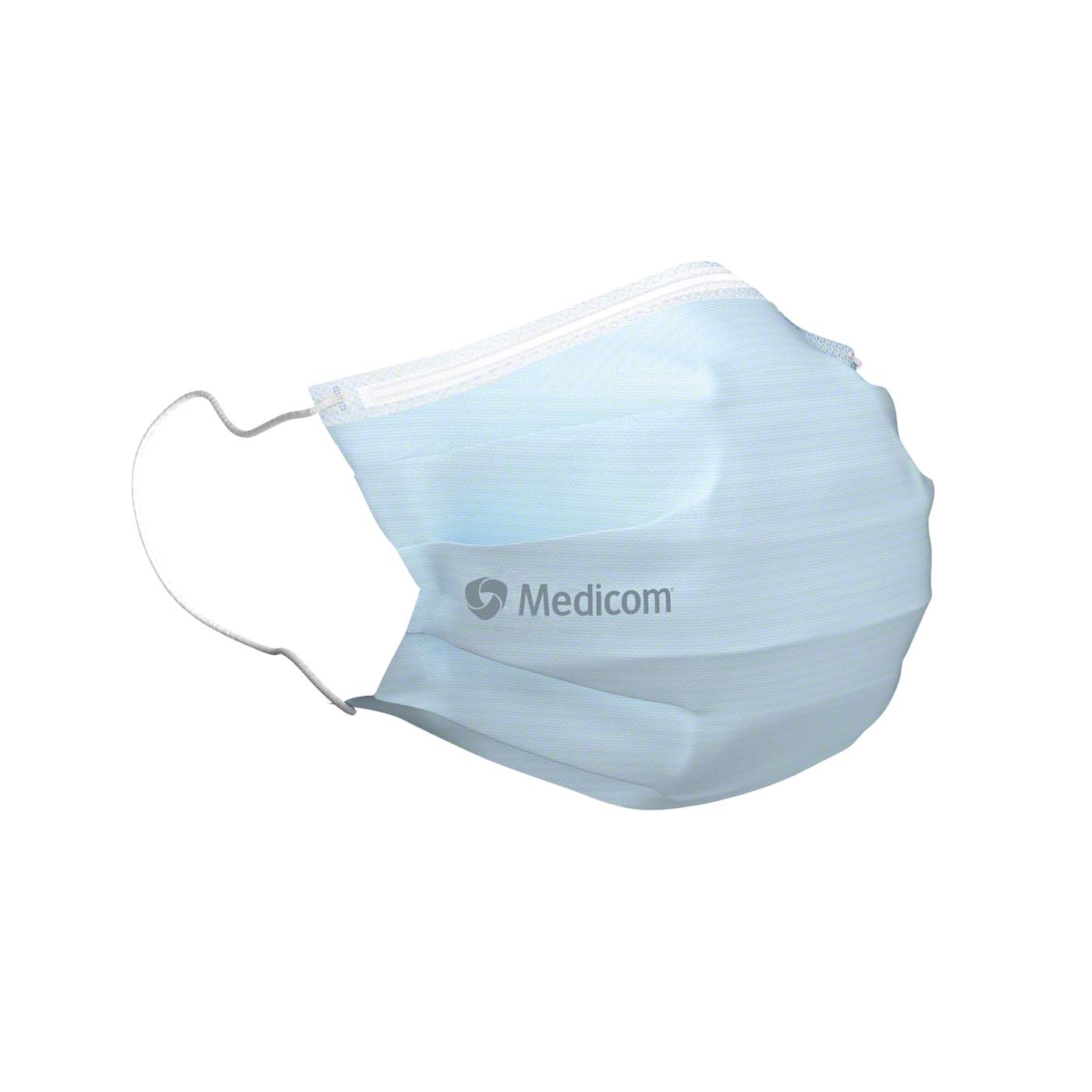 Medicom® SafeMask® Standard Packung 50 Stück blue, mit Gummiband Medicom® SafeMask® Standard Loser