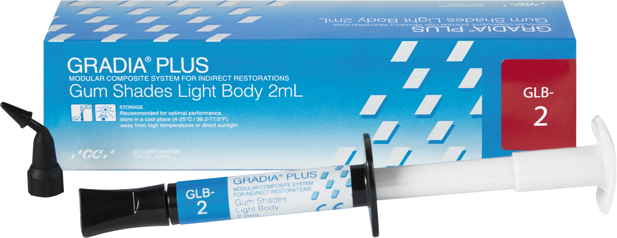 GC GRADIA™ PLUS Spritze 2 ml Paste GLB-2