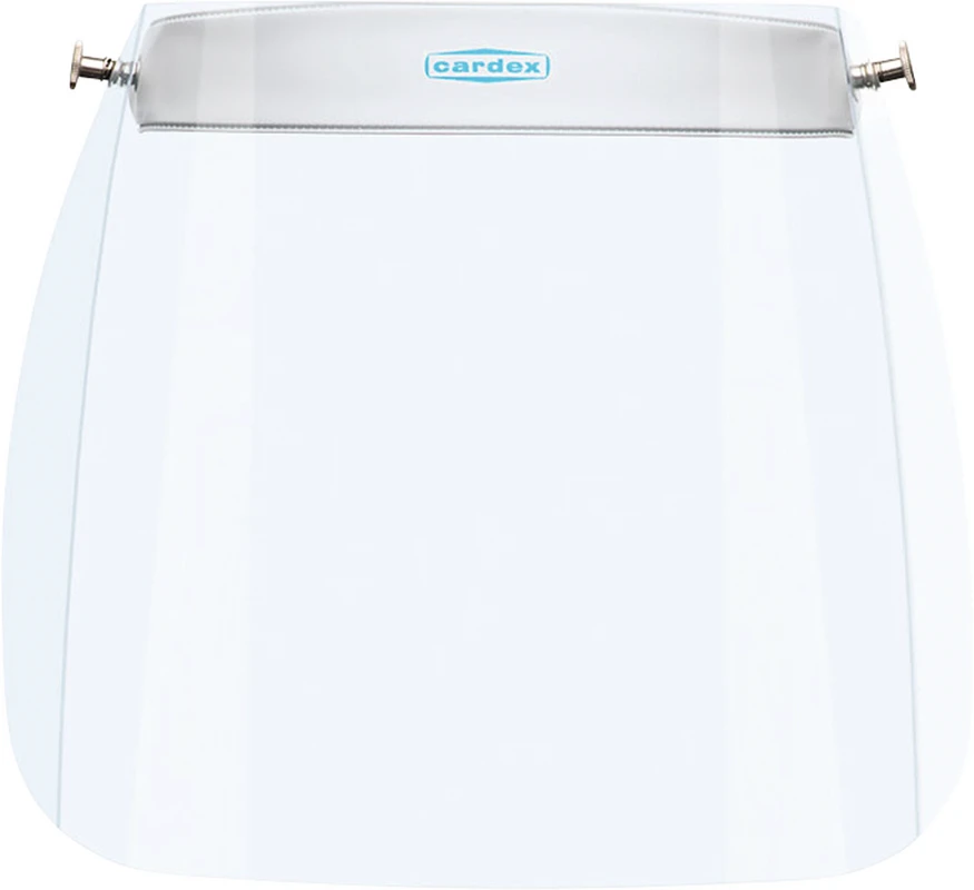 Cardex-Schutzbrille/Schutzvisier Stück klein 18 cm, weiß