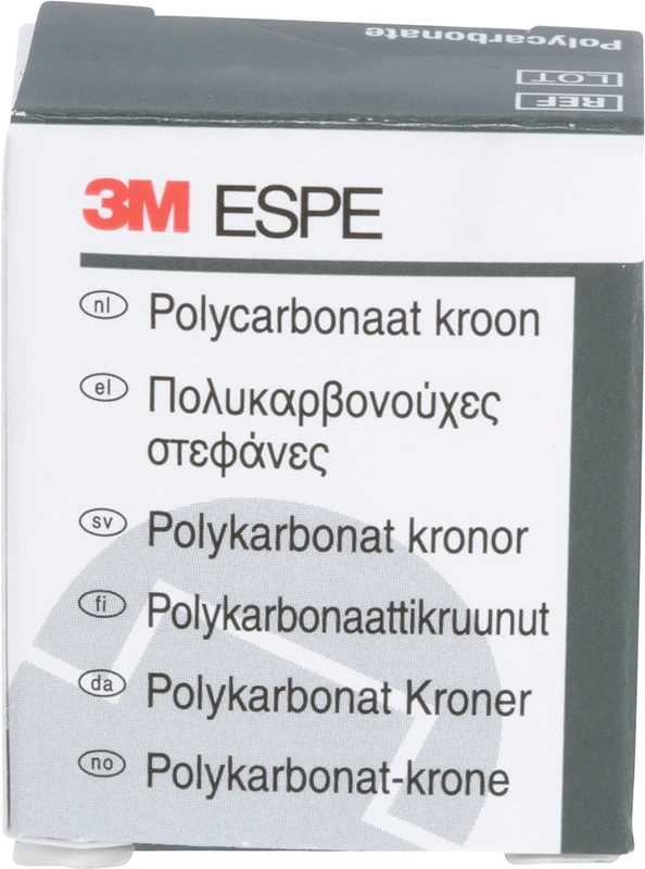 Polycarbonat-Kronen Packung 5 Stück Nr. 50