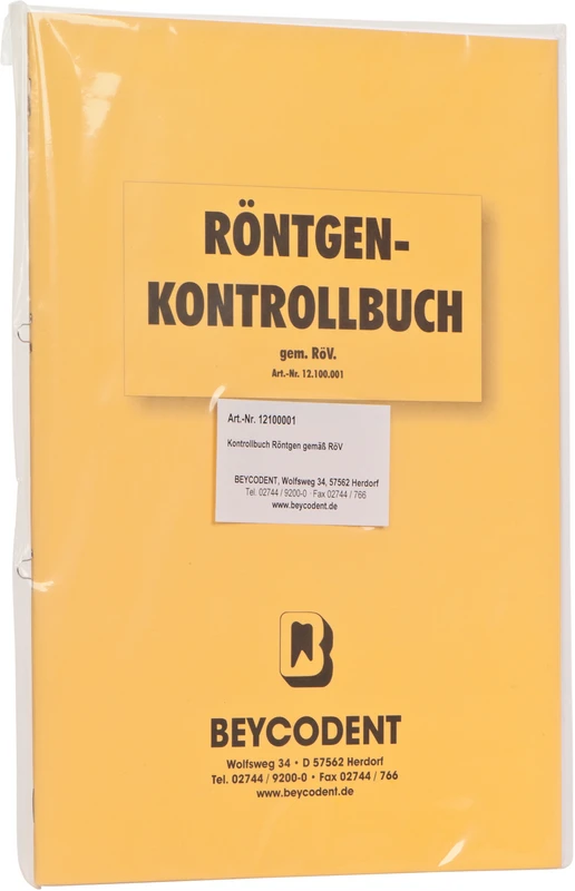 Röntgenkontrollbuch Beycodent