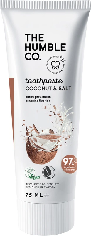 Humble Zahnpasta Erwachsene Tube 75 ml Coconut und Salt