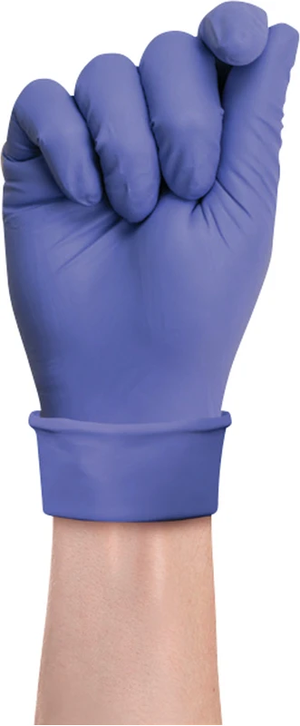 MICRO-TOUCH® Nitrile Accelerator-Free Packung 100 Stück puderfrei, blau, L