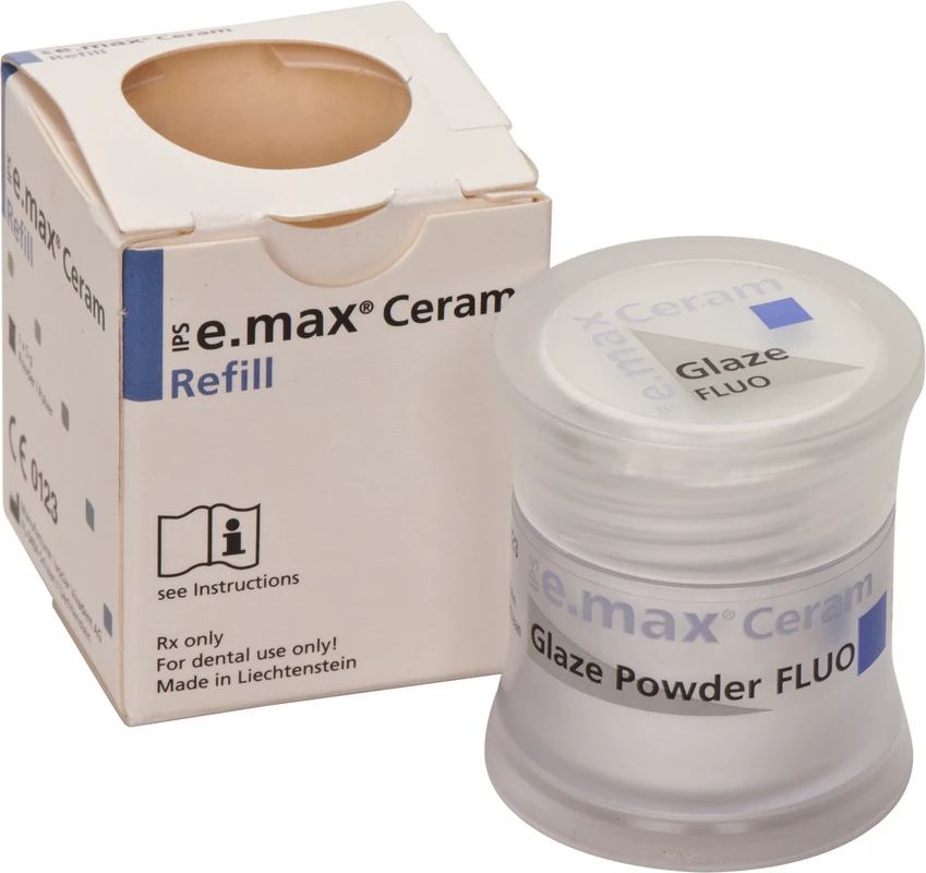 IPS e.max® Ceram Dose 5 g Pulver Glasurpuder FLUO