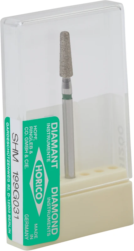 Sinterdiamantschleifer 199 Stück SHM, grün grob, HP, Figur 199, 10 mm, ISO 031