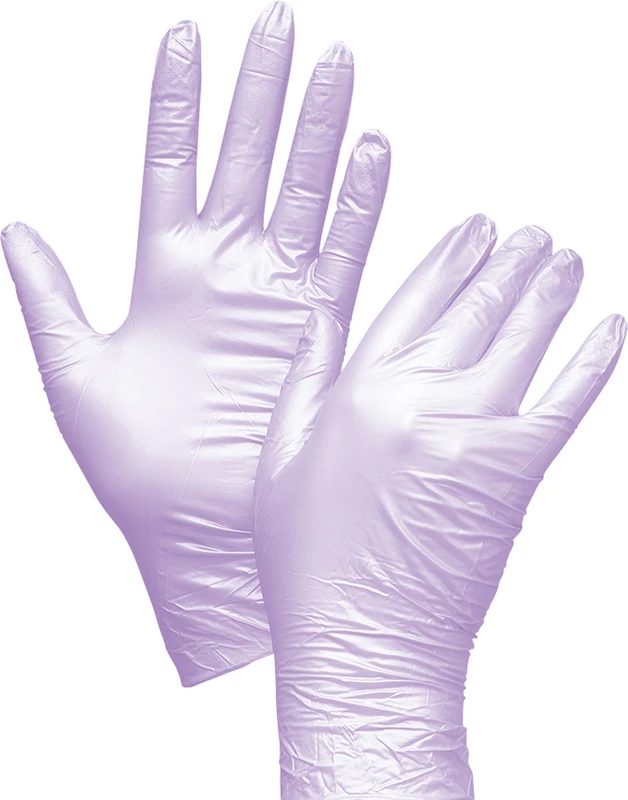 FANCY VIOLET Packung 100 Stück puderfrei, violett, M