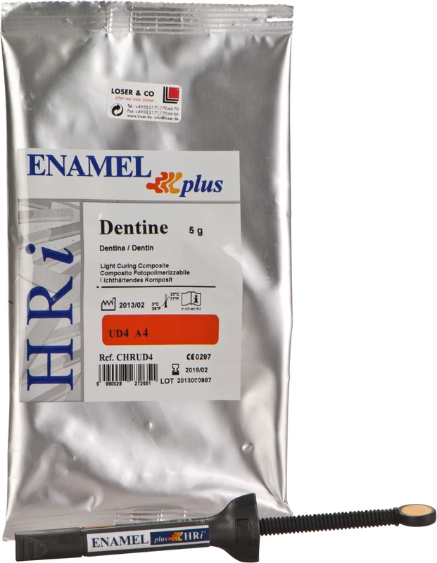 ENAMEL plus HRi® Spritze 5 g dentin UD4-A4